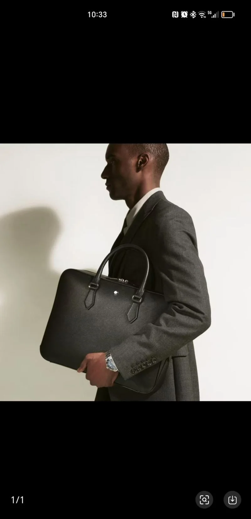 Mens Montblanc Briefcases UrbanChic 38581