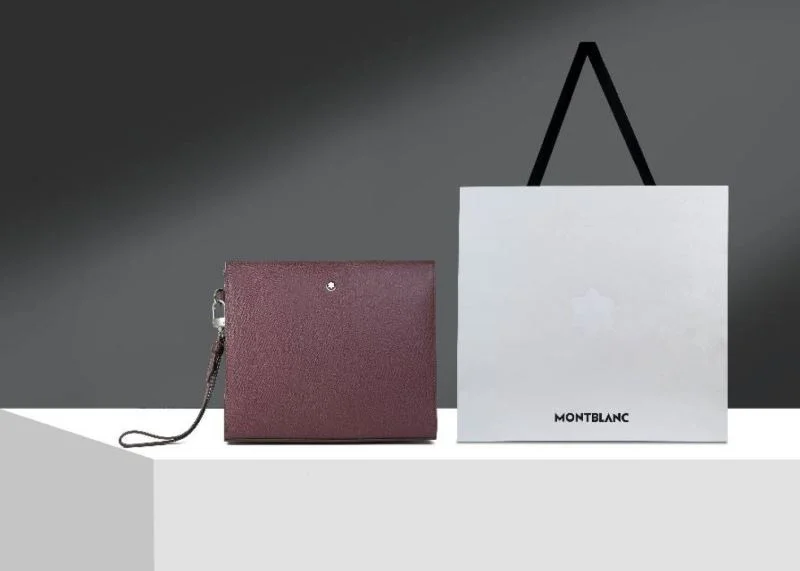 Functional Mens Montblanc Clutch Bags 38549
