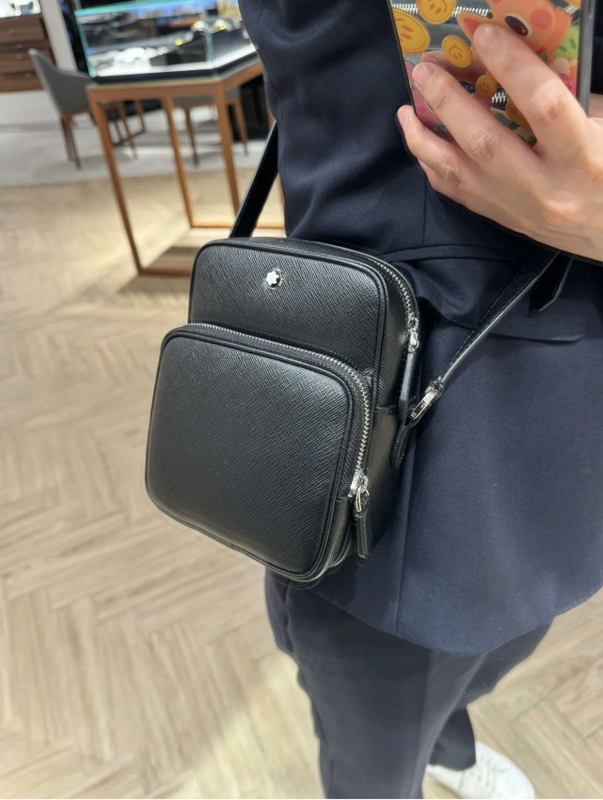 Mens Montblanc Satchel Bags Snug 92508