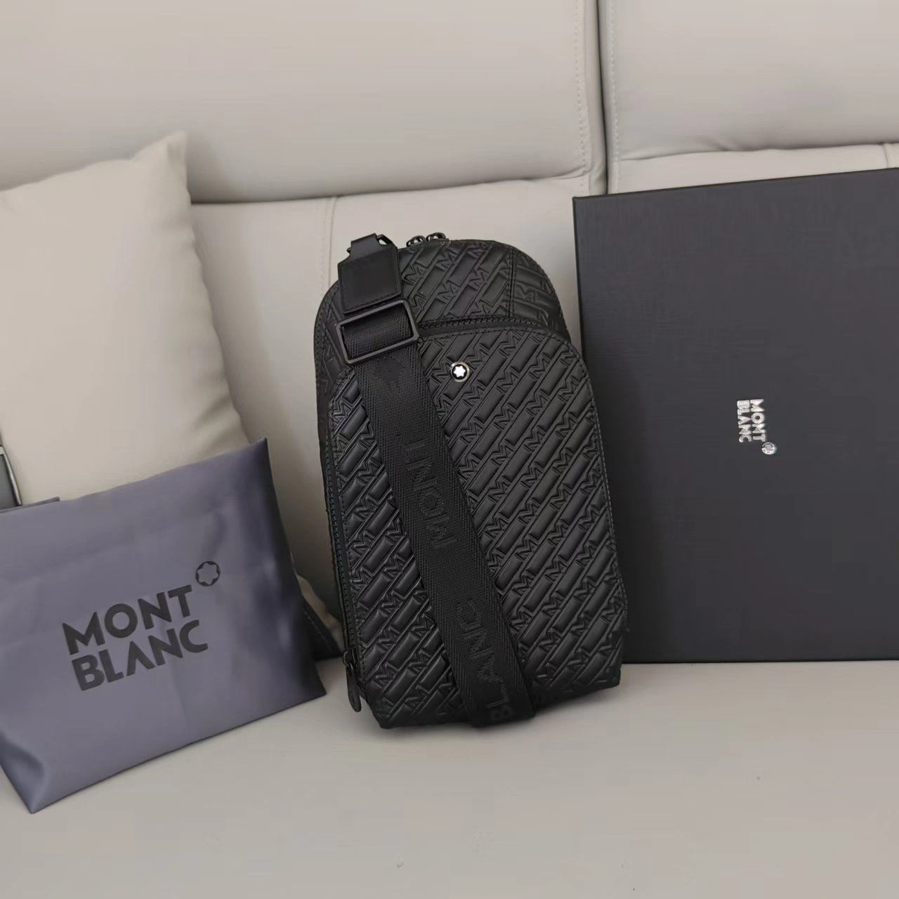 Mens Montblanc Waist Chest Packs Premium 92529