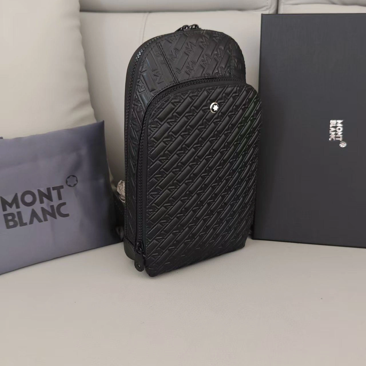 Mens Montblanc Waist Chest Packs Premium 92529