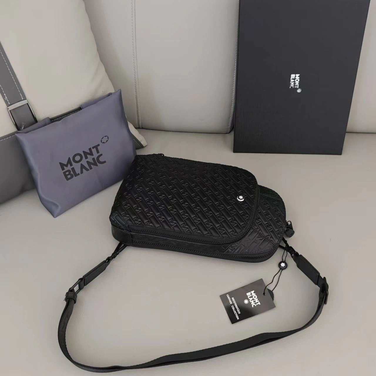 Mens Montblanc Waist Chest Packs Premium 92529