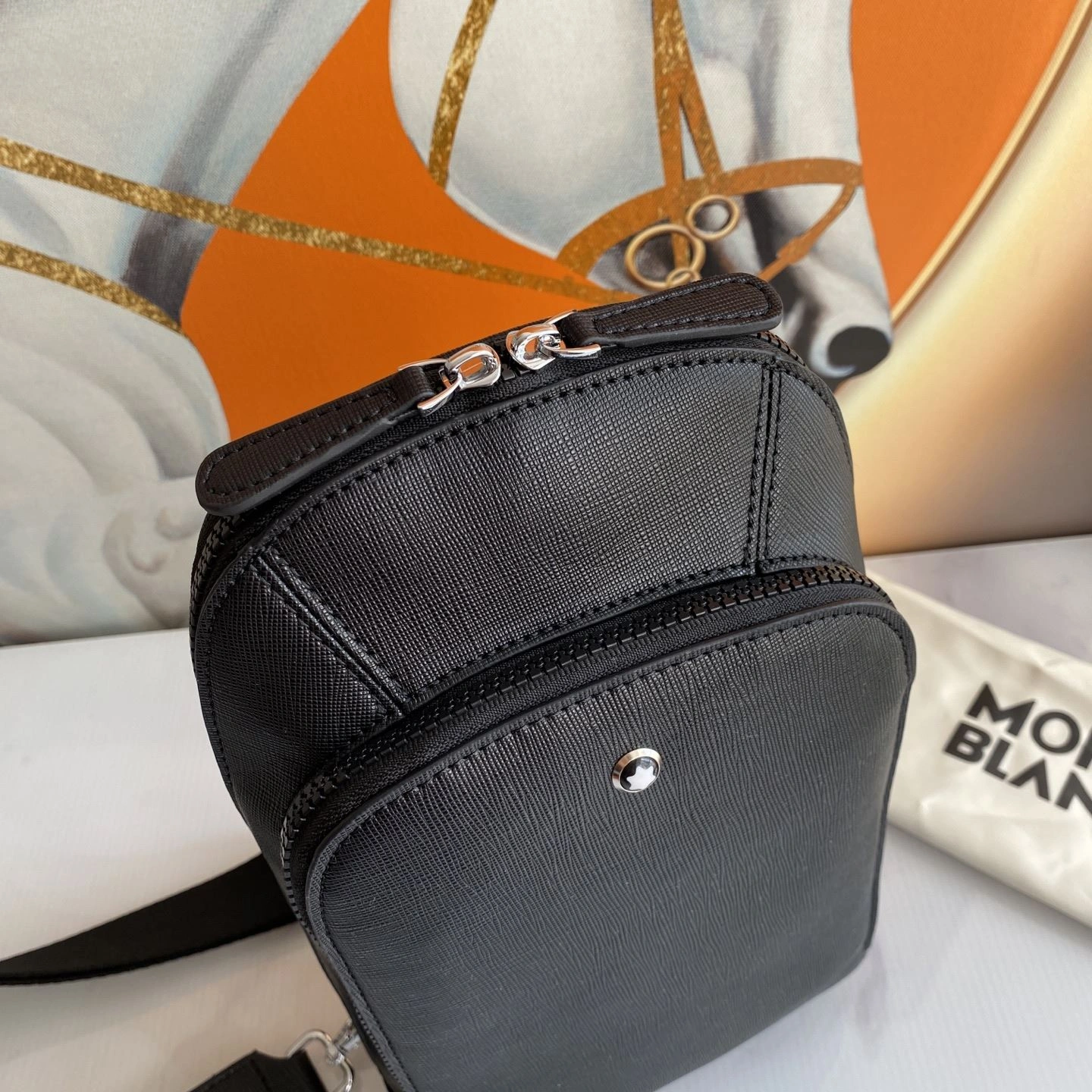 Mens Montblanc Waist Chest Packs GoodFit 92489