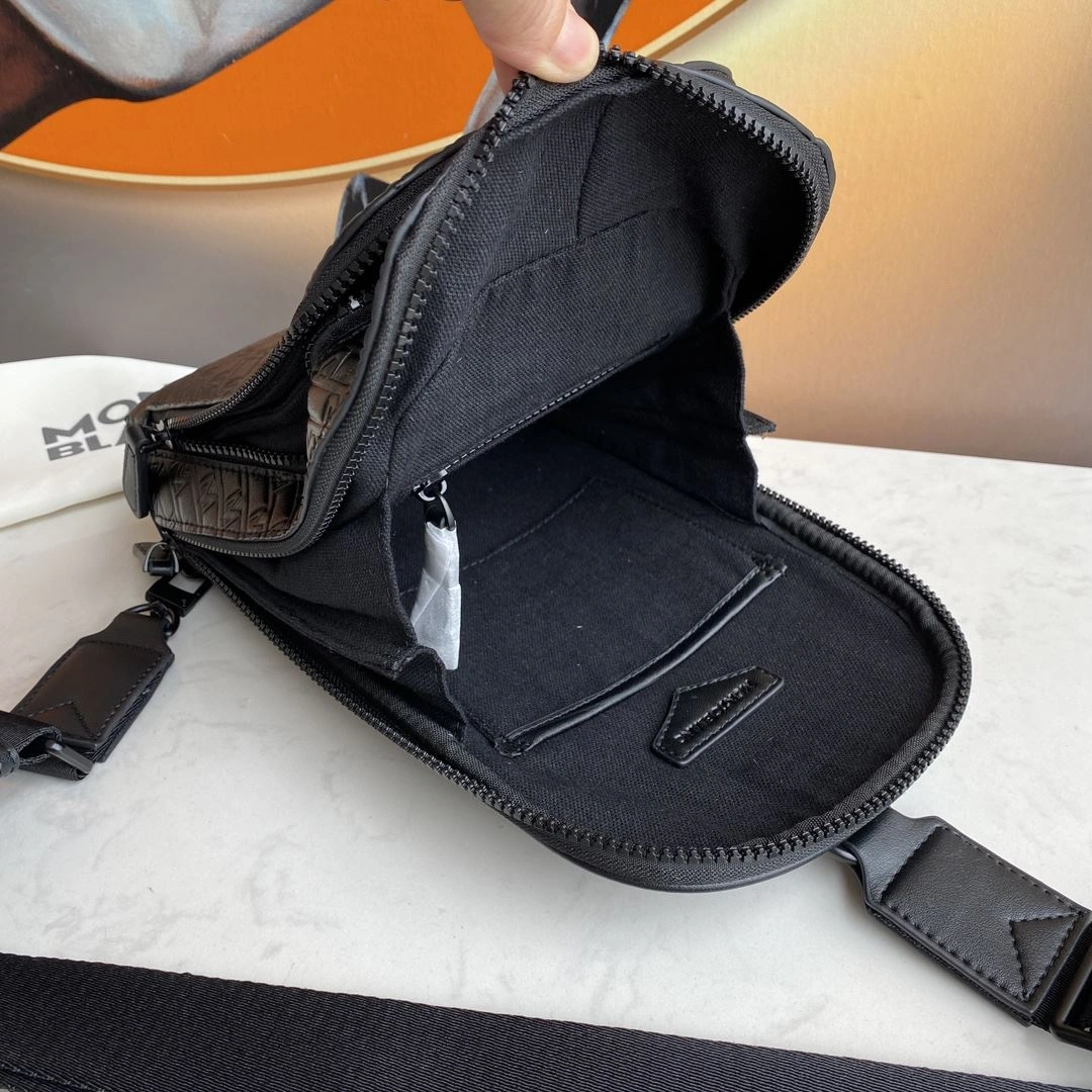 Elegant Mens Montblanc Waist Chest Packs 92487