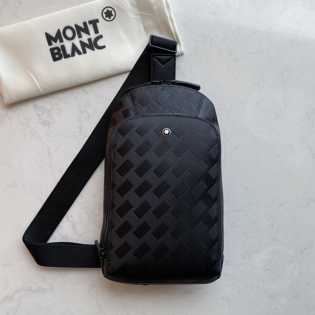 Mens Montblanc Waist Chest Packs ZipUp 91573