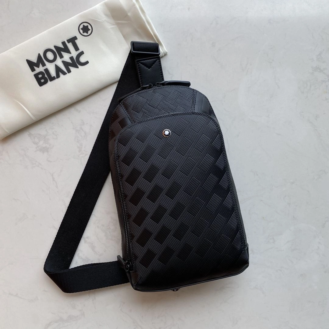 Mens Montblanc Waist Chest Packs ZipUp 91573