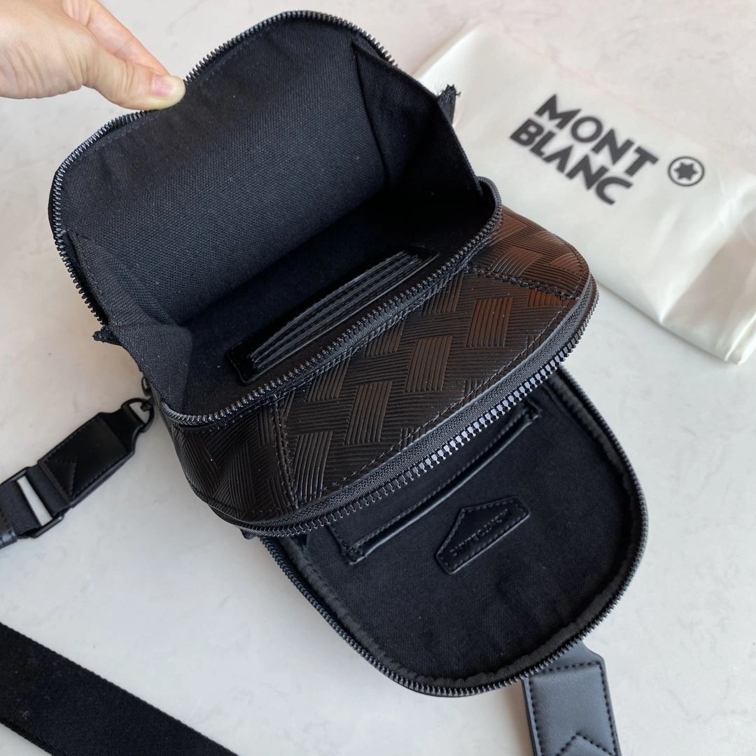 Mens Montblanc Waist Chest Packs ZipUp 91573