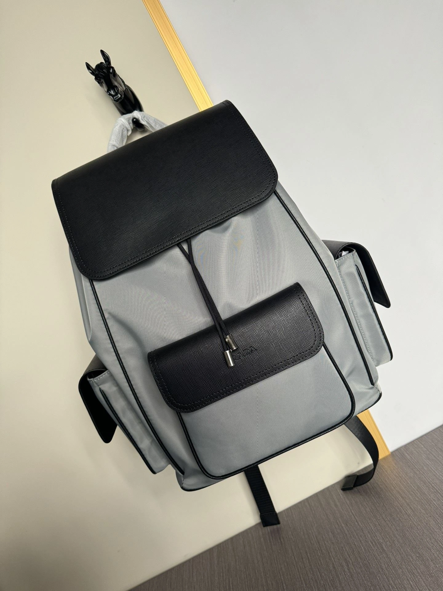 Mens Prada Backpacks SoftTouch 92550
