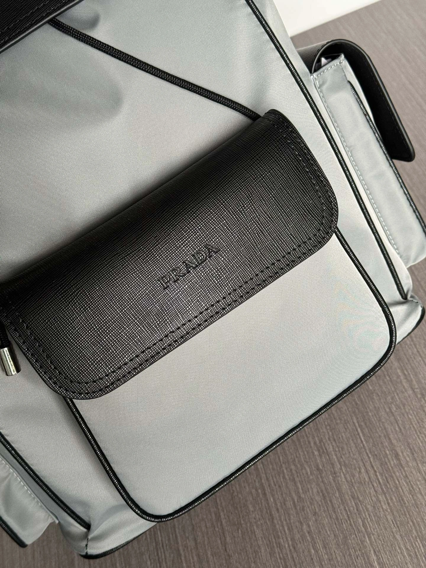 Mens Prada Backpacks SoftTouch 92550