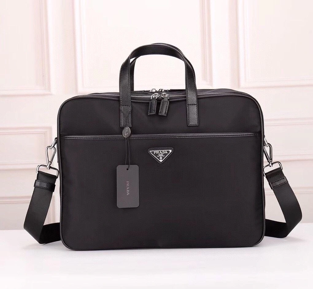 Mens Prada Briefcases TimelessDesign 90748