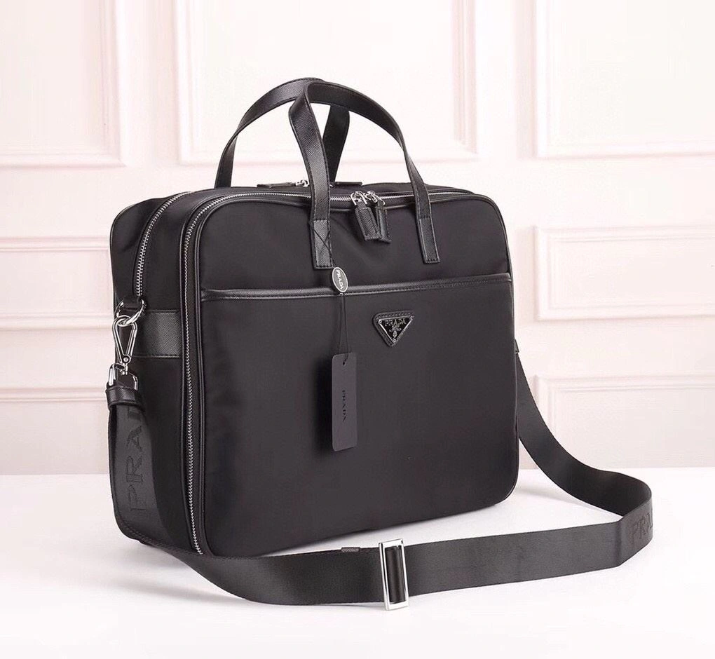 Mens Prada Briefcases TimelessDesign 90748