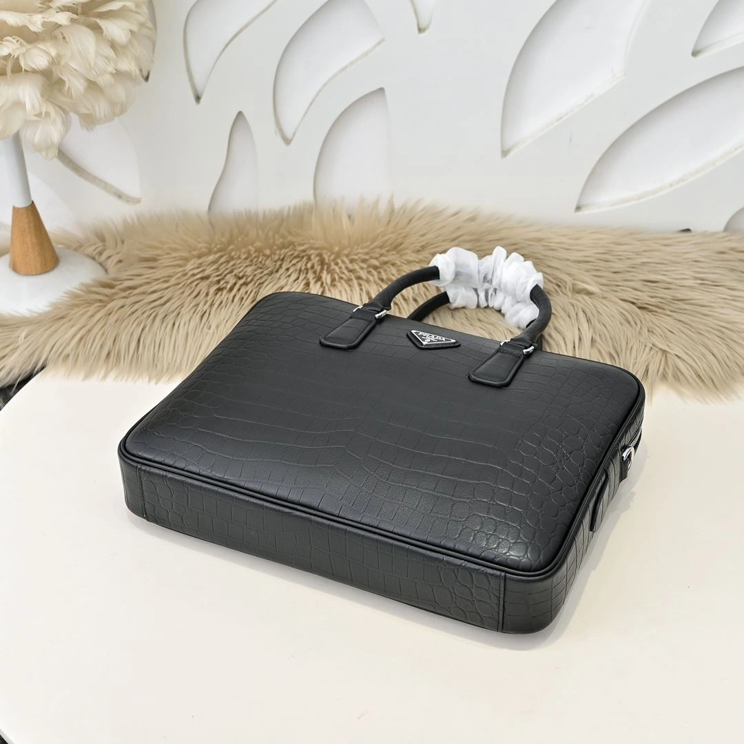 Mens Prada Briefcases Compact 90740