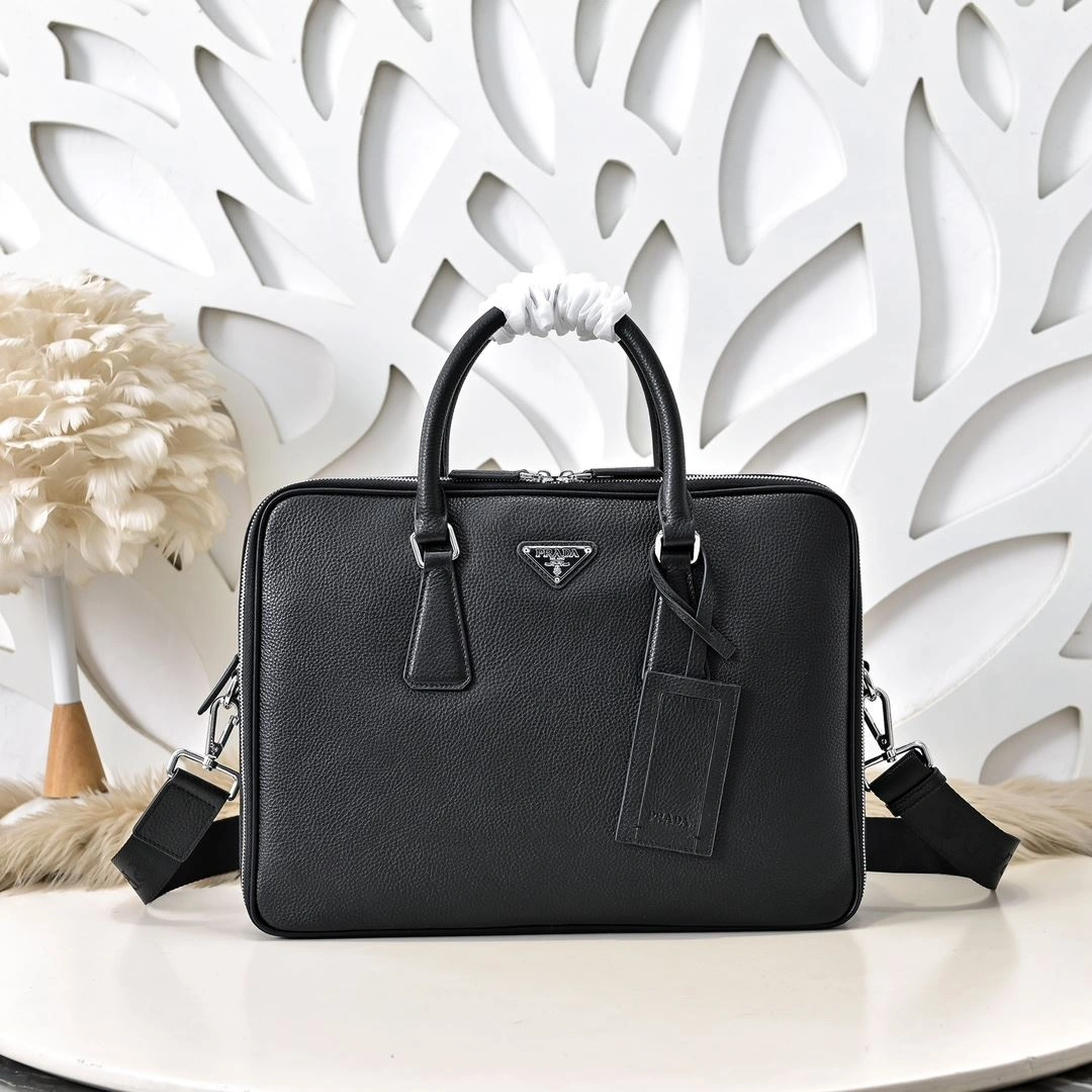 Mens Prada Briefcases SmoothTexture 90725