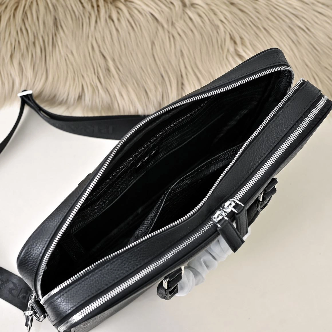Mens Prada Briefcases SmoothTexture 90725