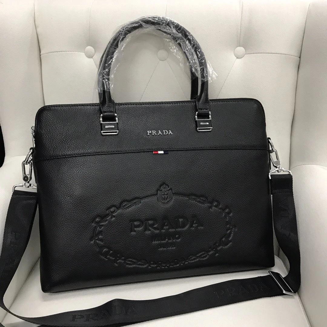 Mens Prada Briefcases StreetReady 92454