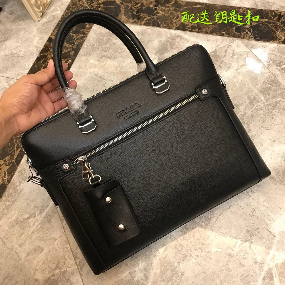 Mens Prada Briefcases Effortless 92445