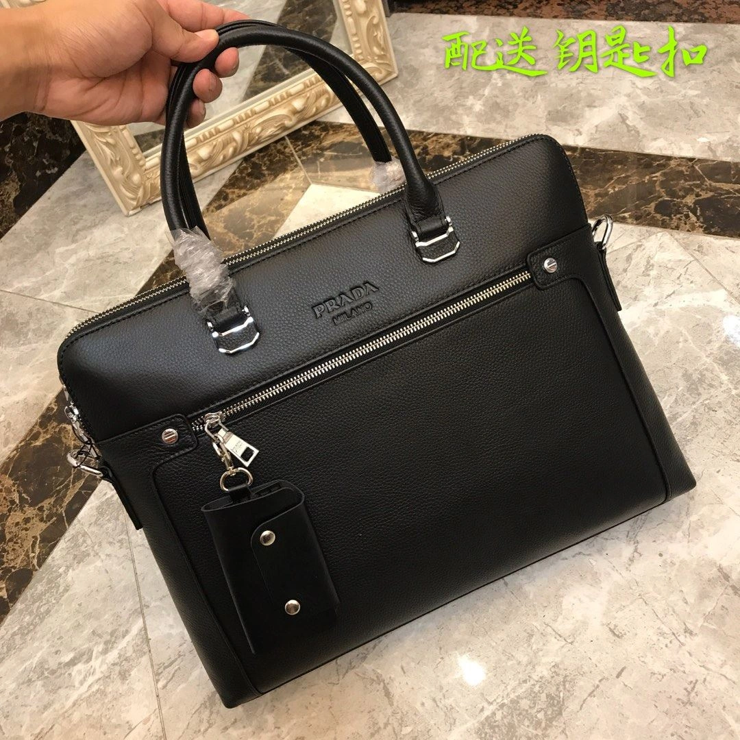 Mens Prada Briefcases Effortless 92445