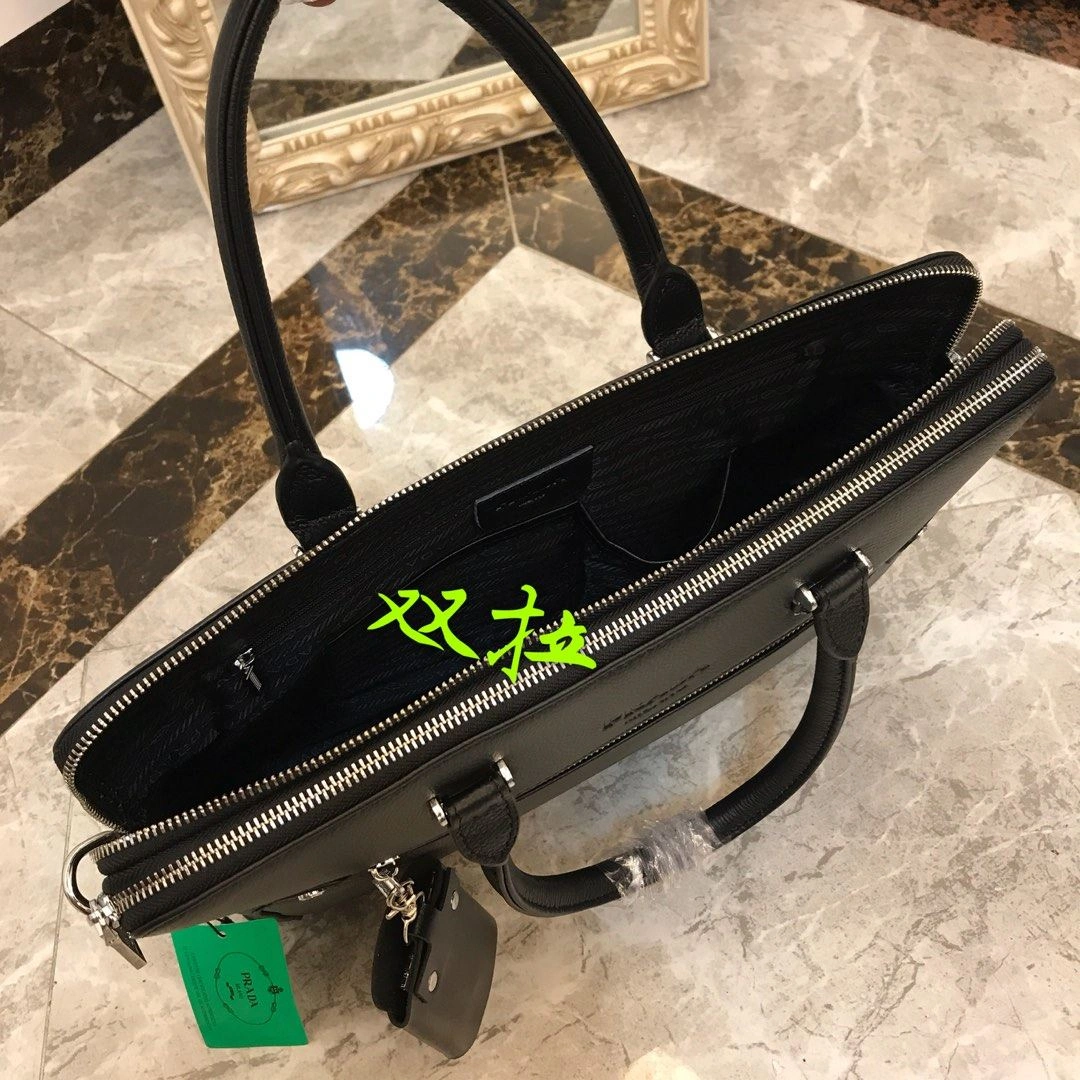 Mens Prada Briefcases Effortless 92445