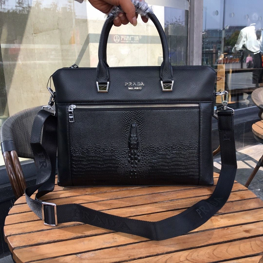 Mens Prada Briefcases Snug 92439