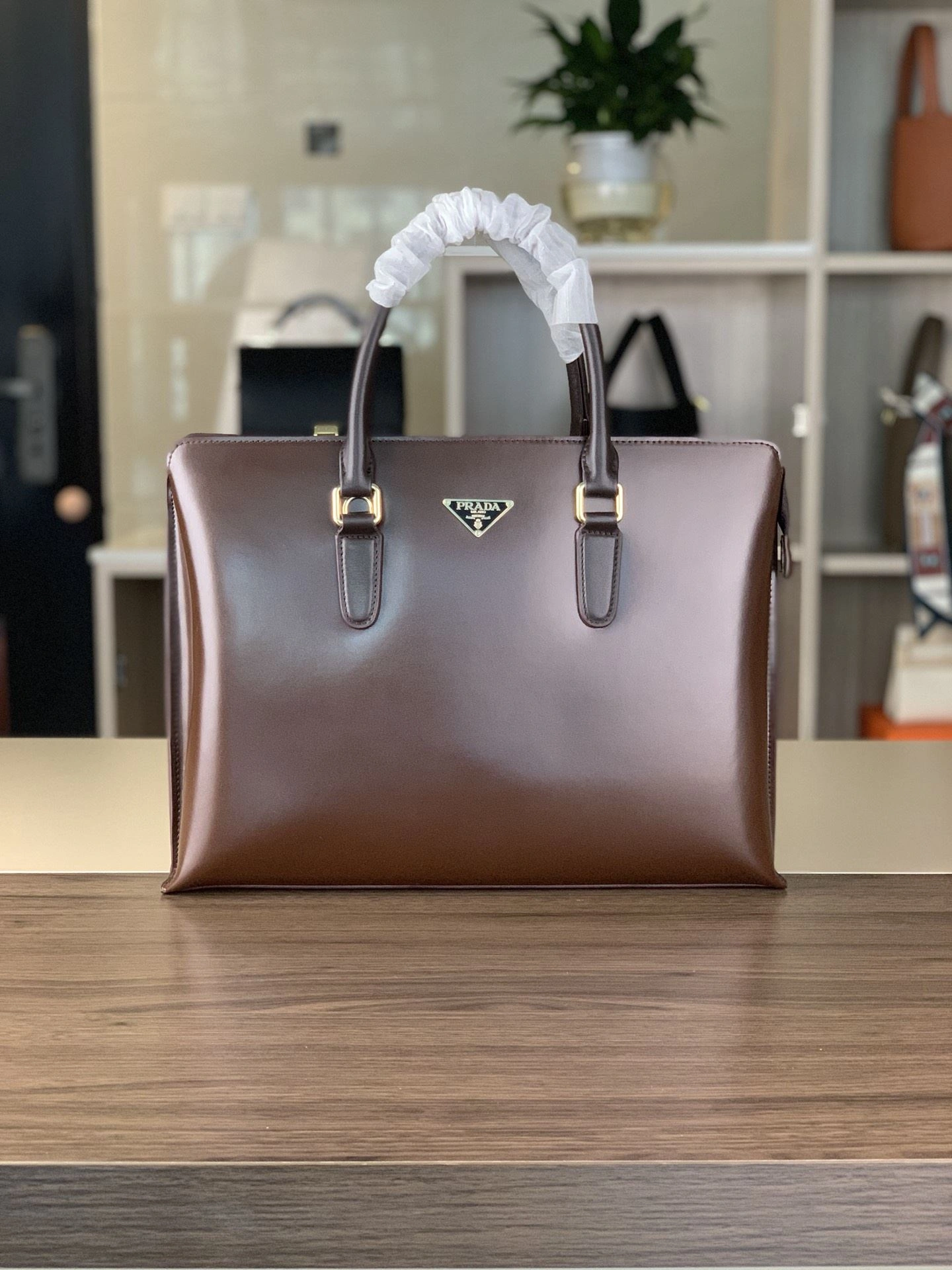 Trendy Mens Prada Briefcases 92434