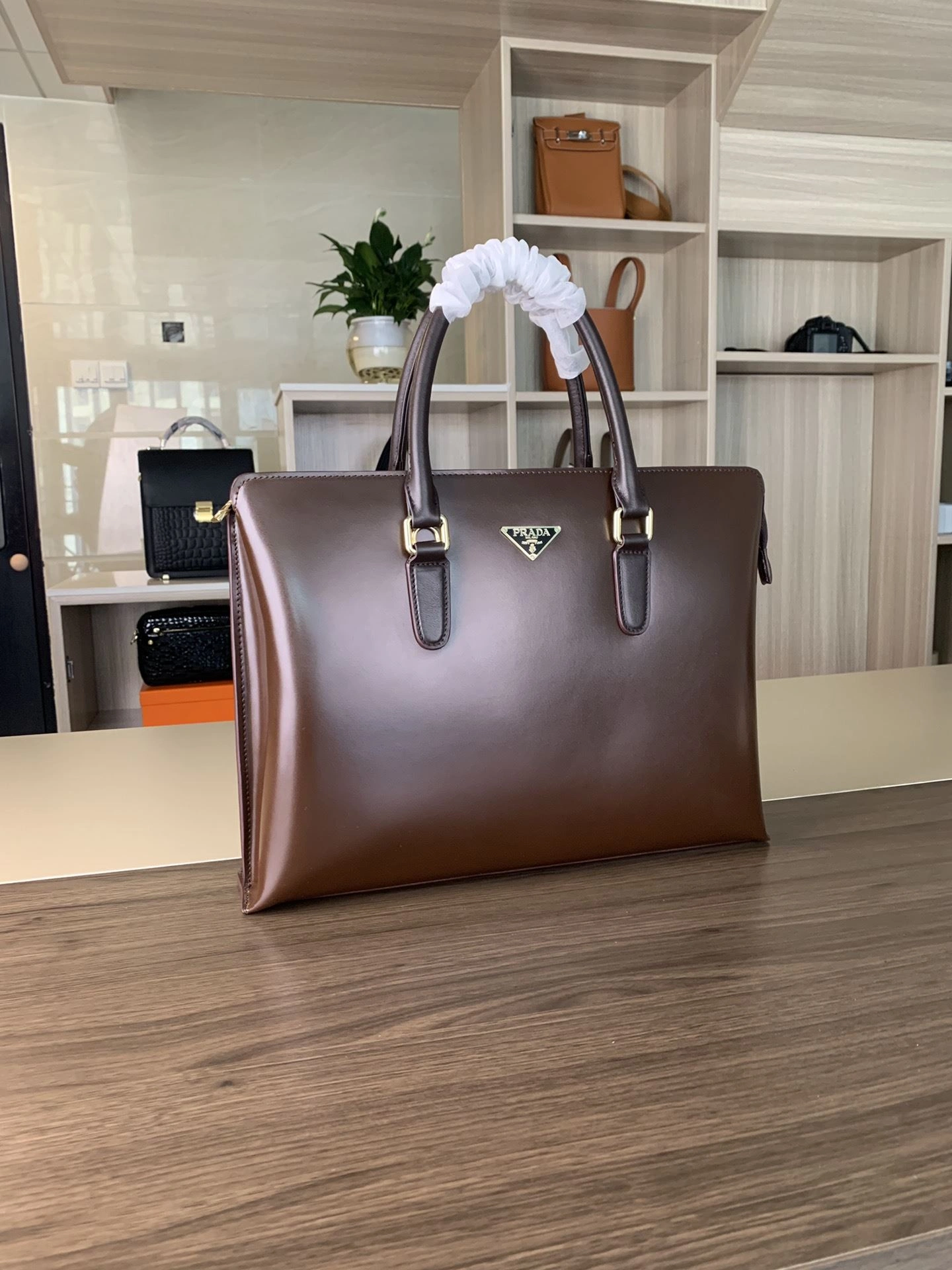 Trendy Mens Prada Briefcases 92434