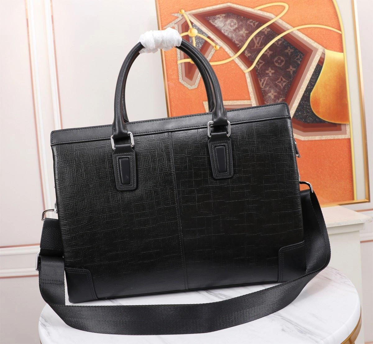 Mens Prada Briefcases Versatile 92431