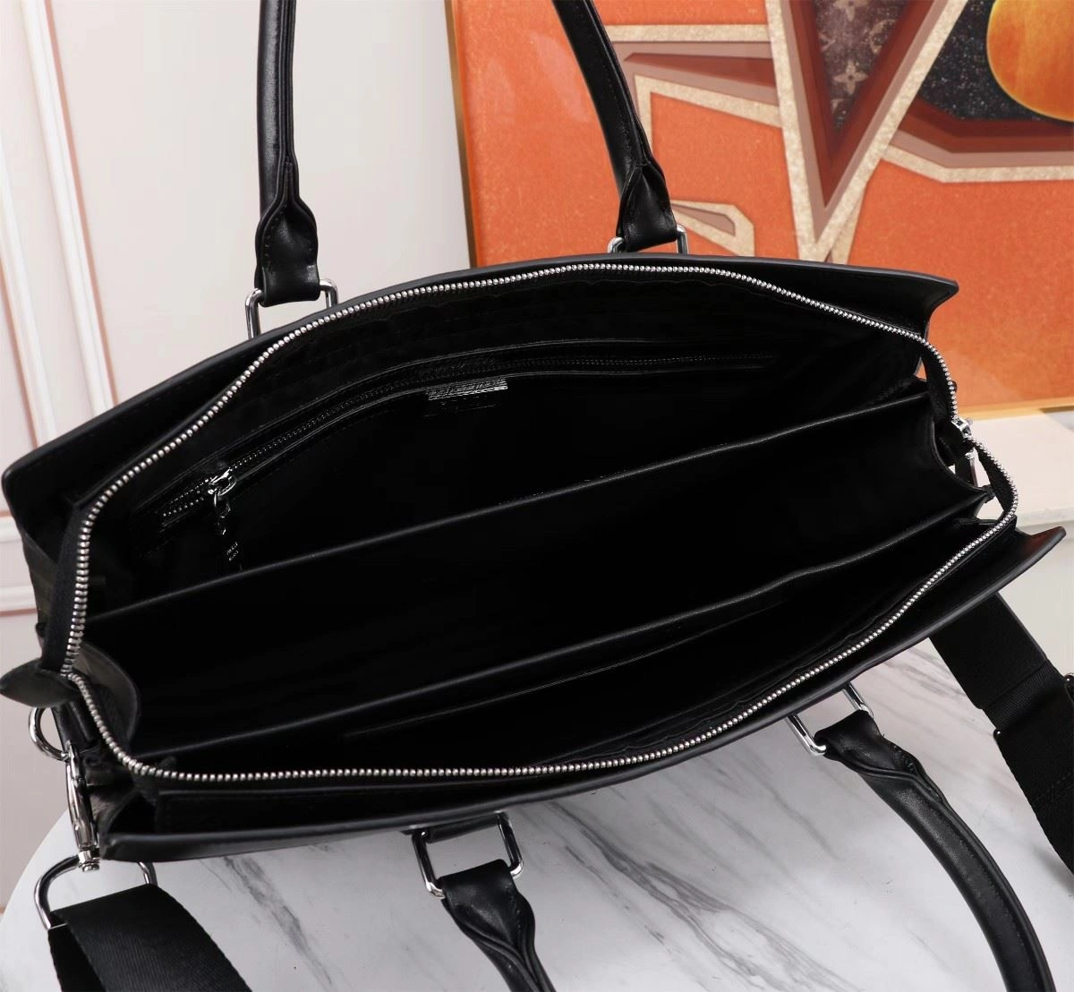 Mens Prada Briefcases Versatile 92431