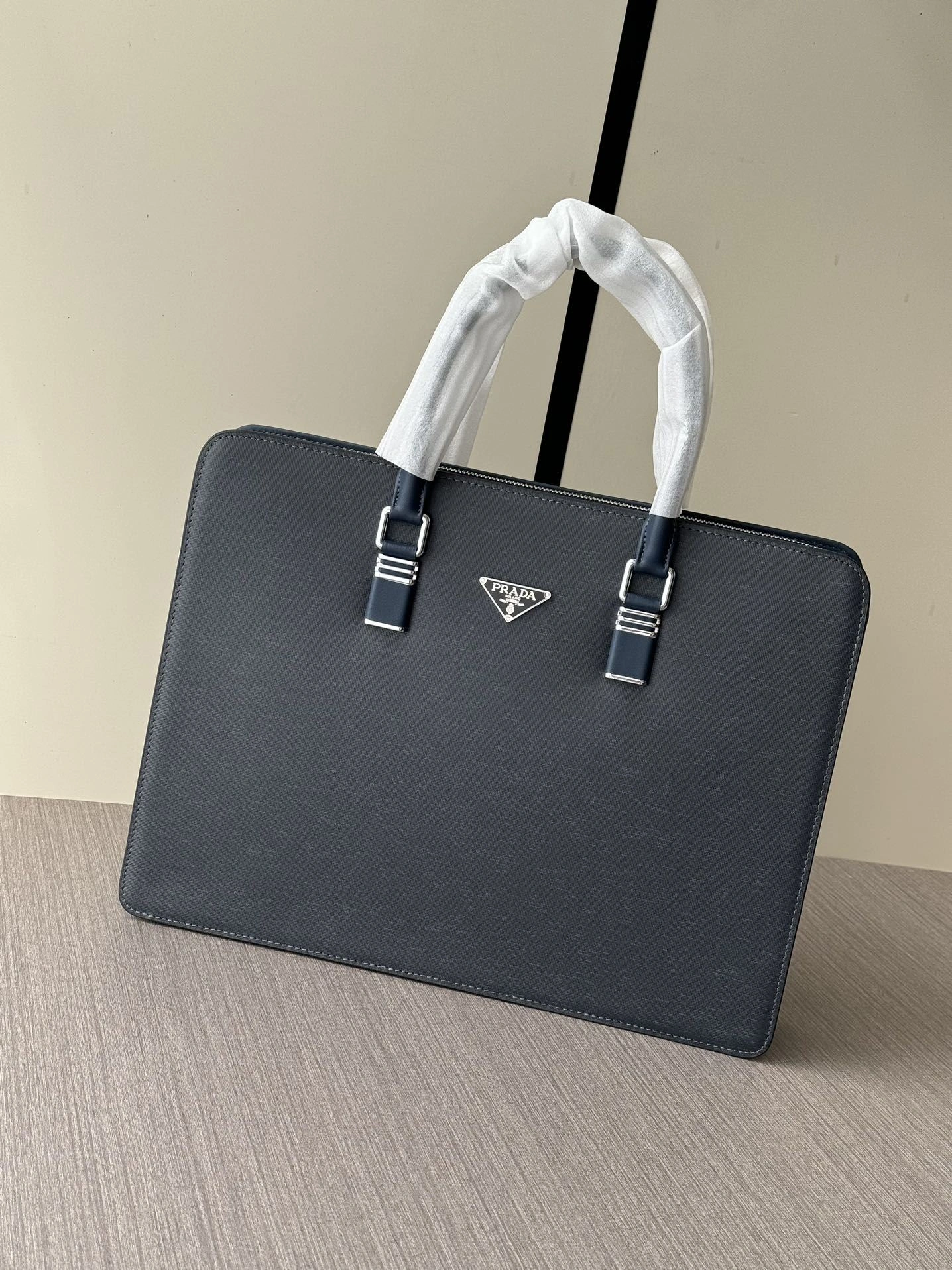 Mens Prada Briefcases Efficient 92460