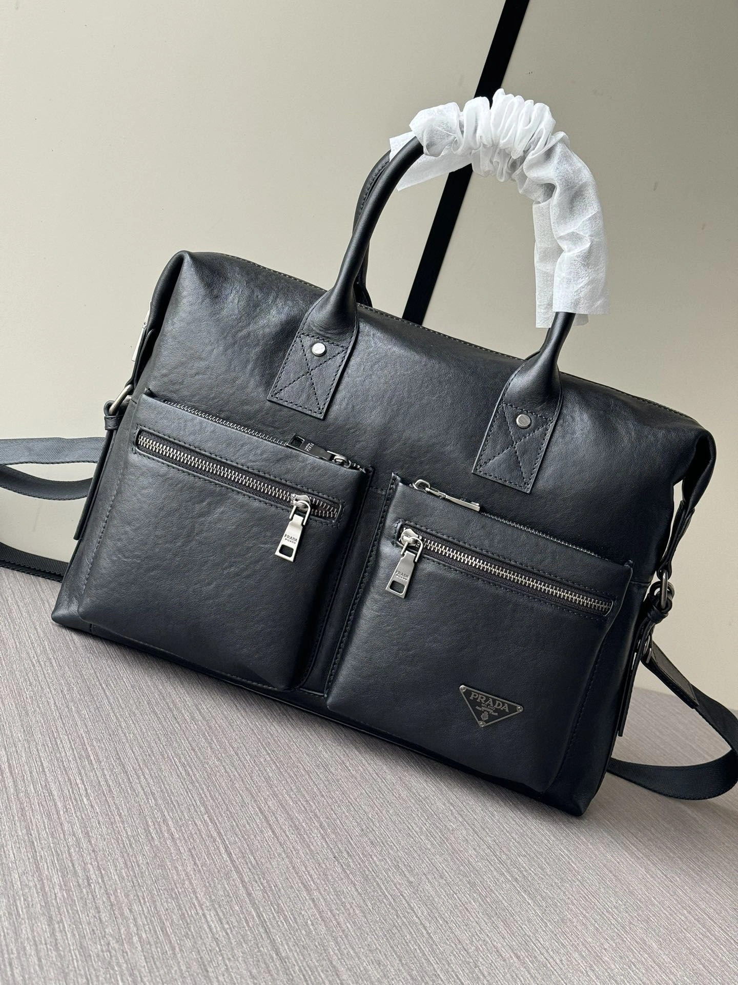 Mens Prada Briefcases StreetReady 92420