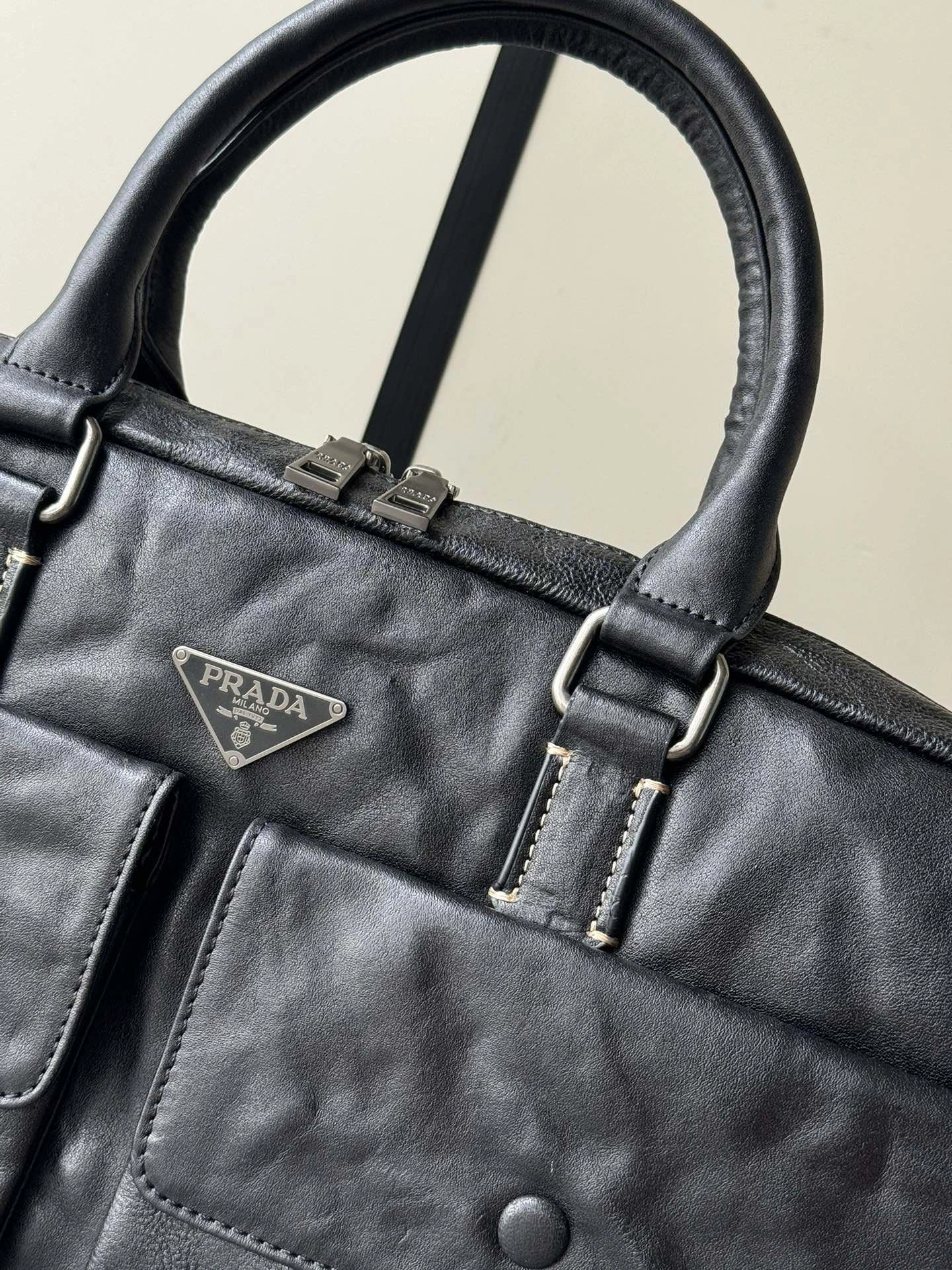 Flexible Mens Prada Briefcases 92413