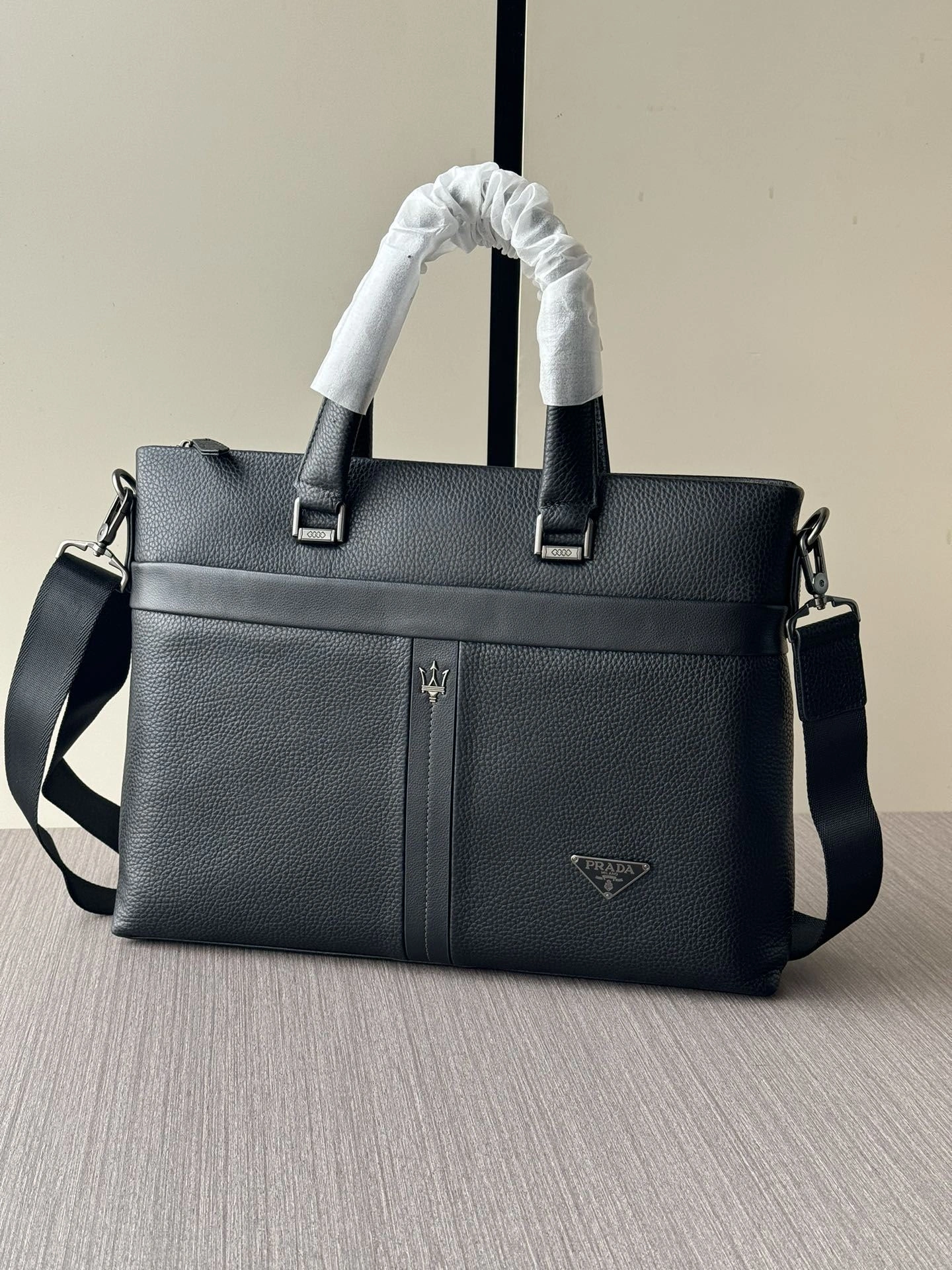WrinkleFree Mens Prada Briefcases 92446