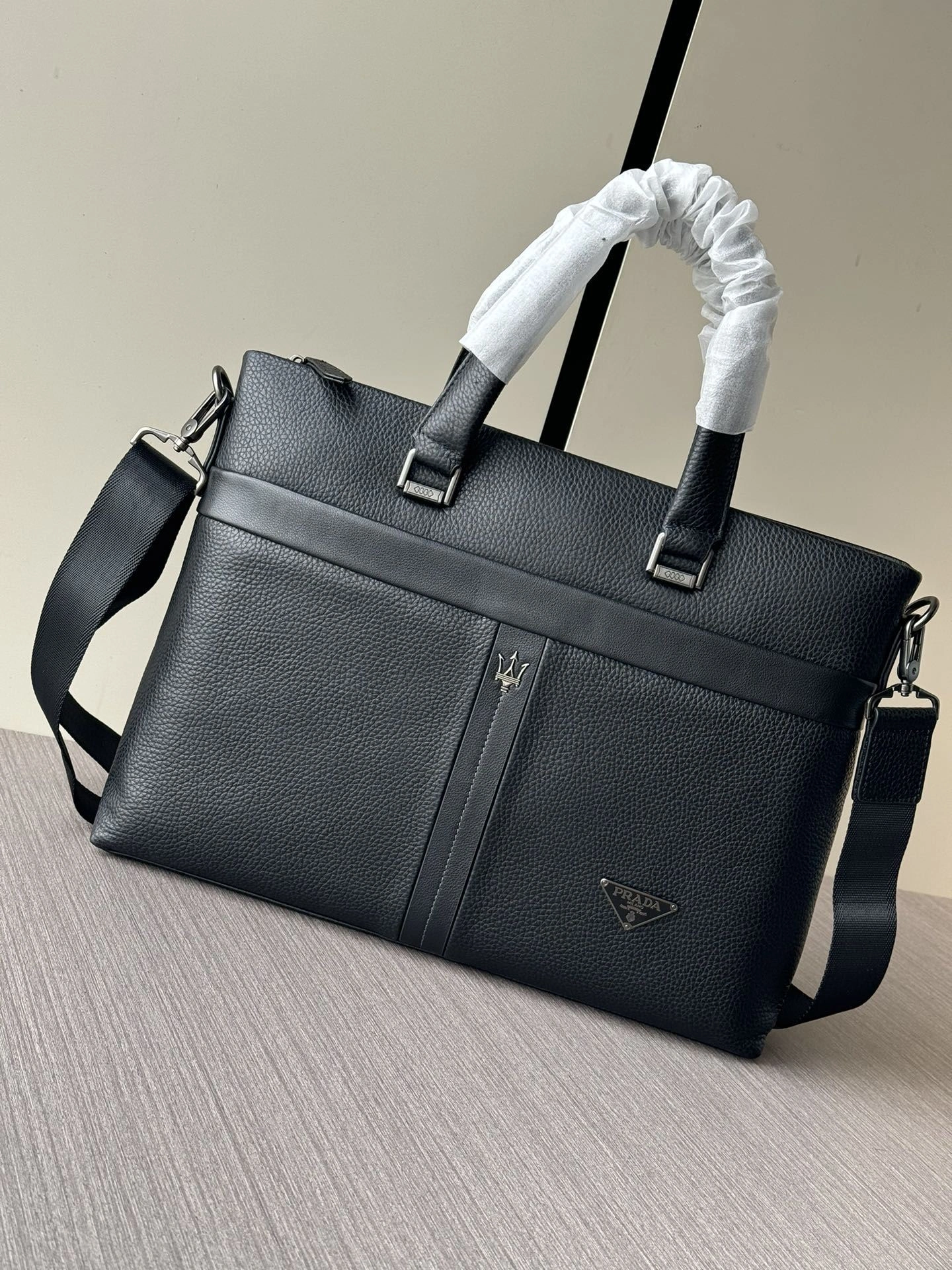 WrinkleFree Mens Prada Briefcases 92446