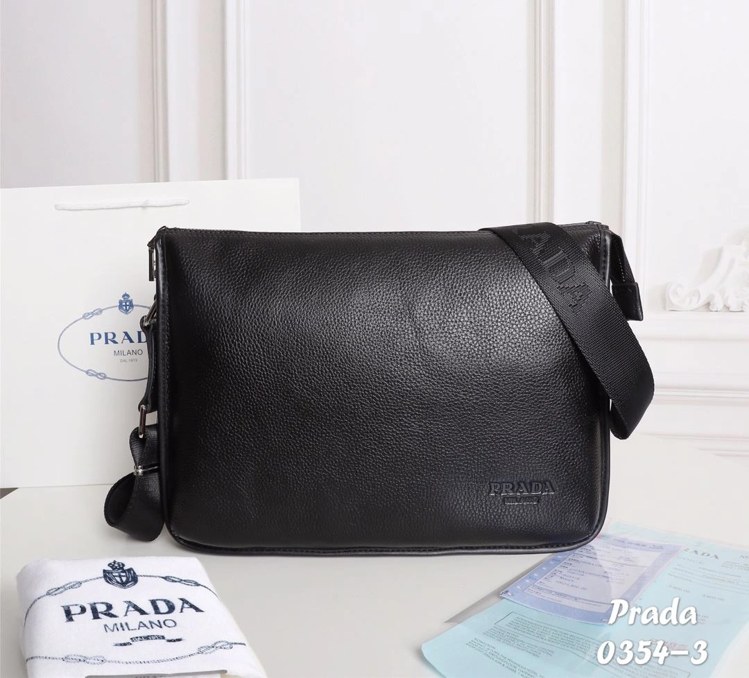 Mens Prada Briefcases Compact 92405