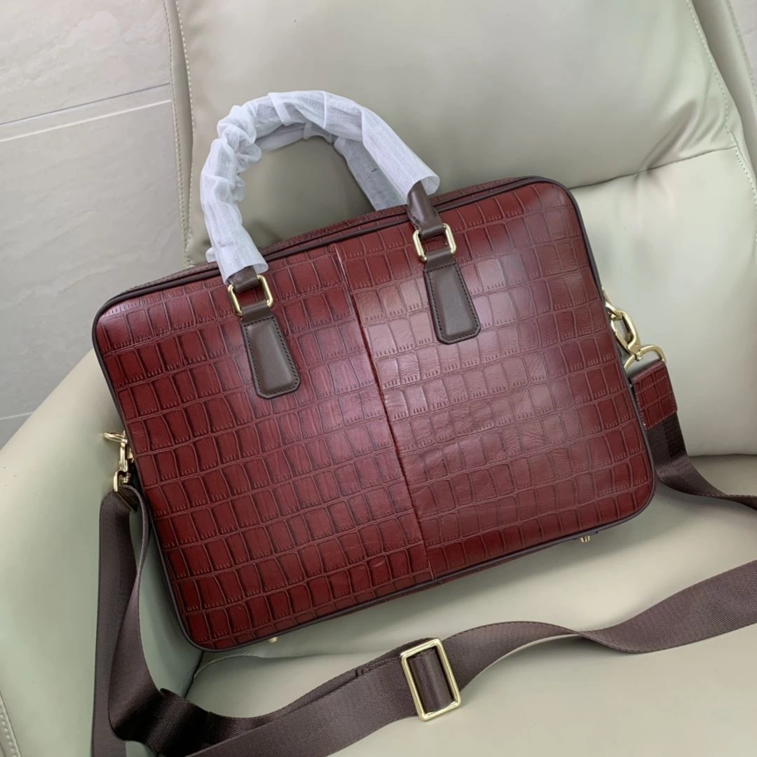 Minimalist Mens Prada Briefcases 92443