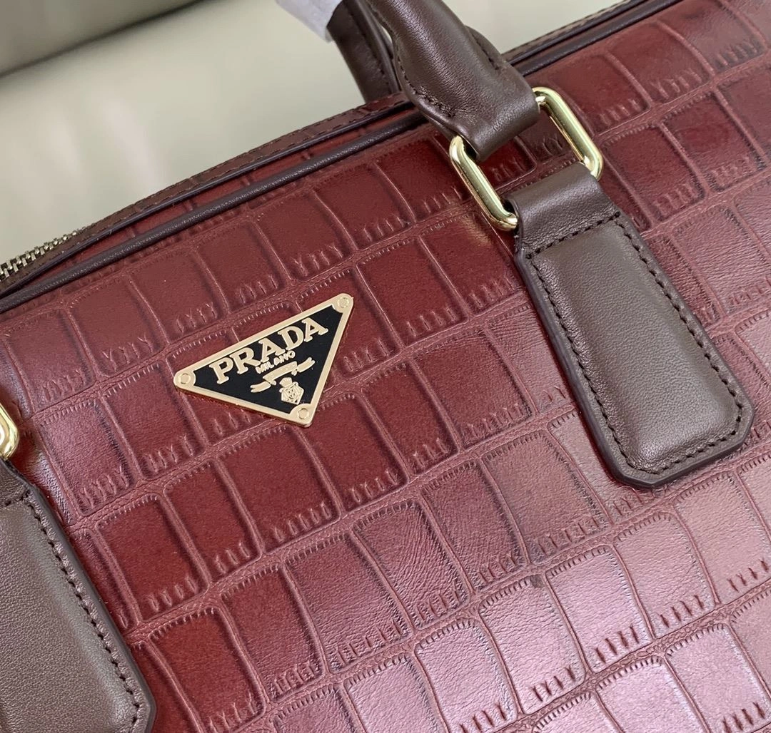 Minimalist Mens Prada Briefcases 92443
