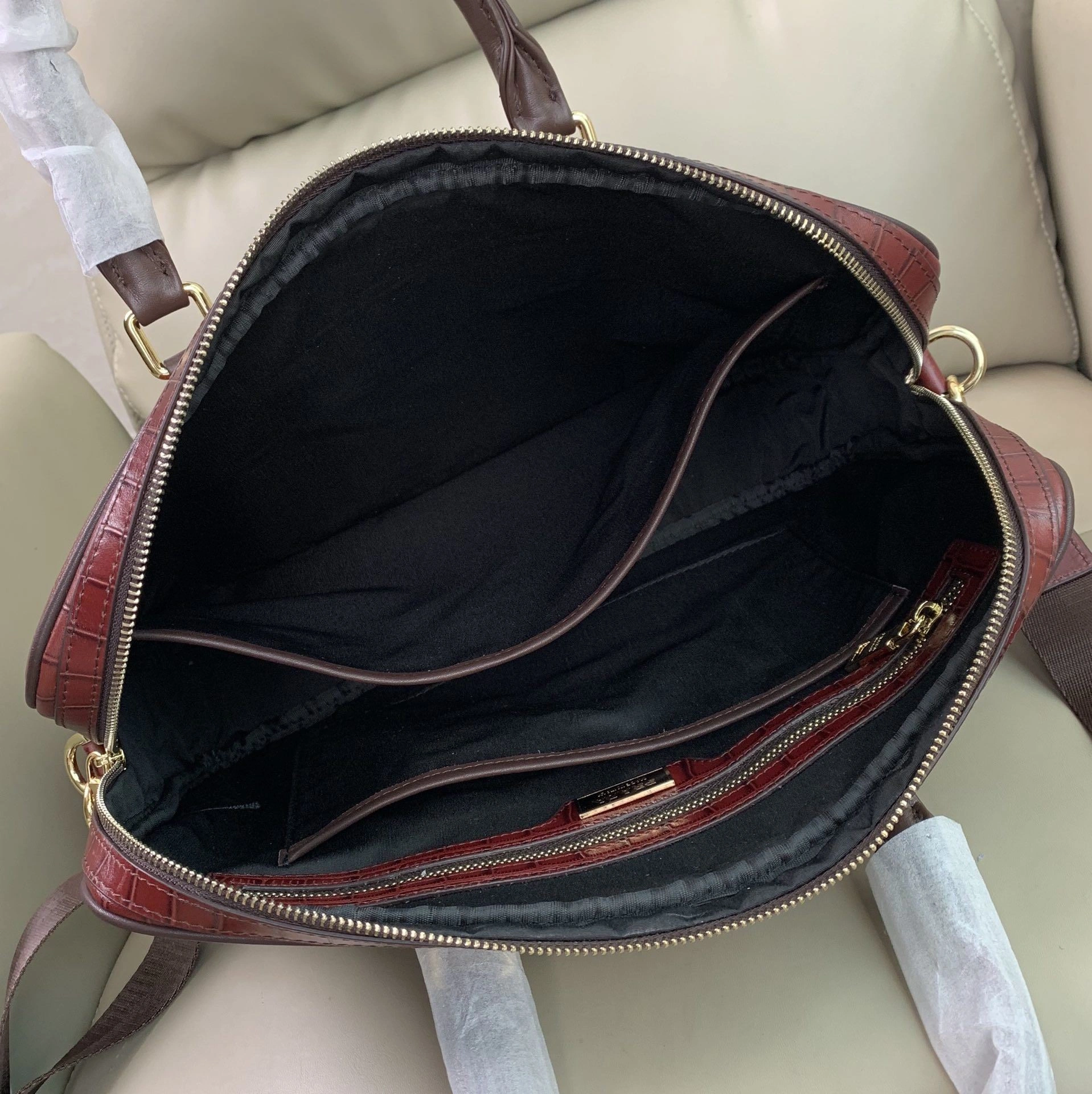 Minimalist Mens Prada Briefcases 92443