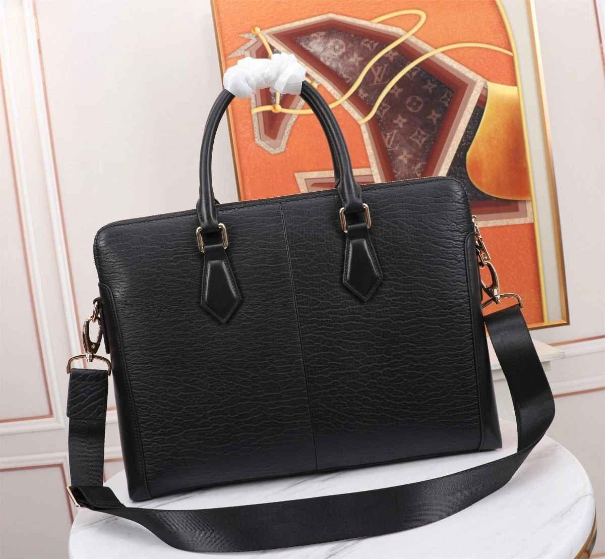 Mens Prada Briefcases SmoothTexture 92503