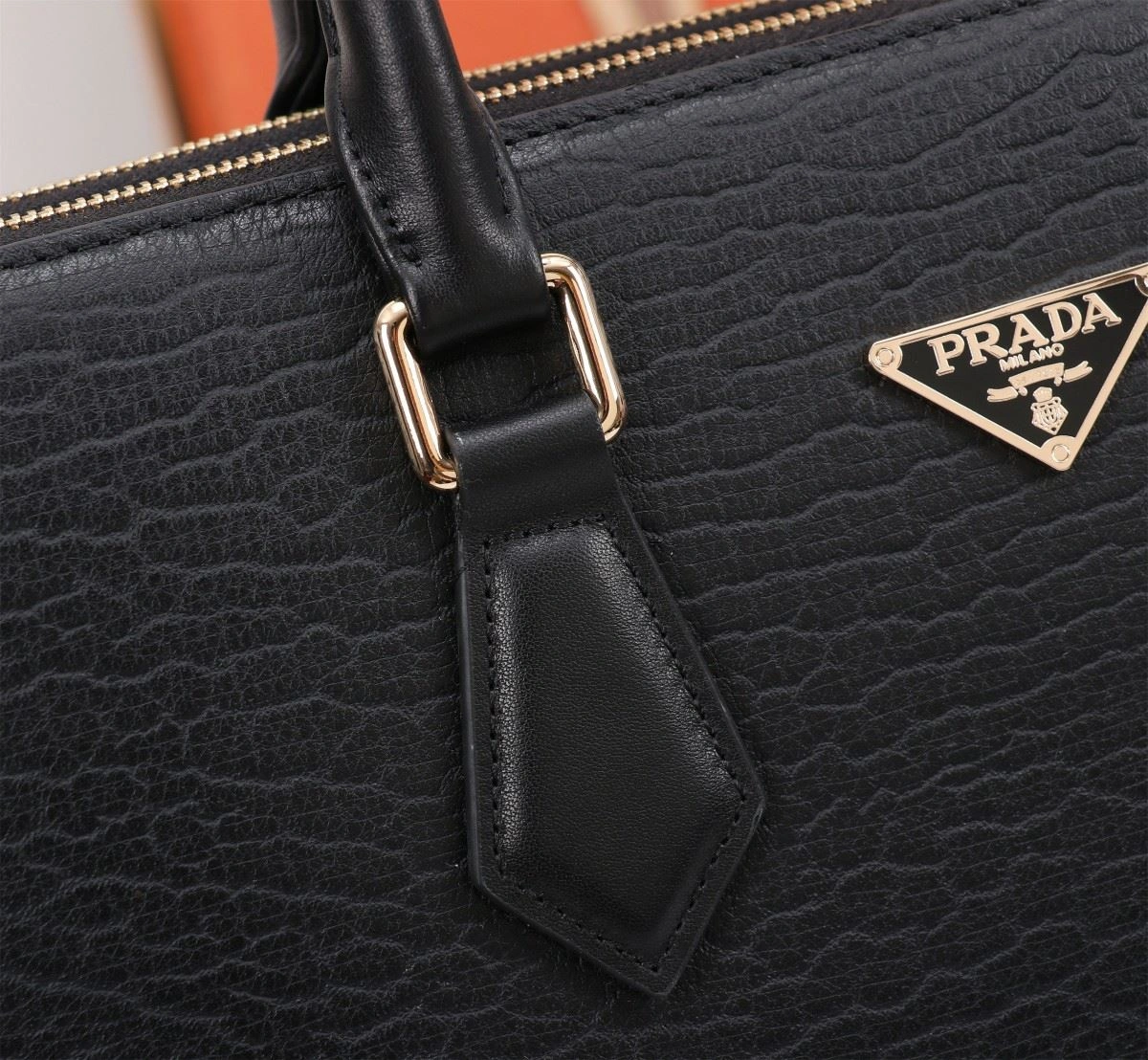 Mens Prada Briefcases SmoothTexture 92503