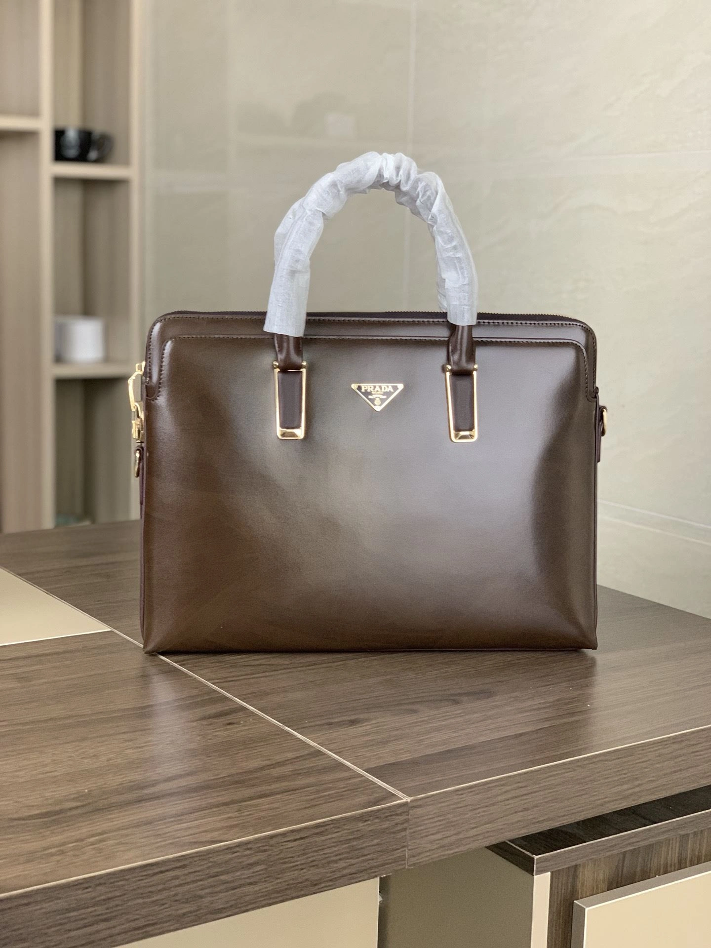 Mens Prada Briefcases TechFriendly 92442