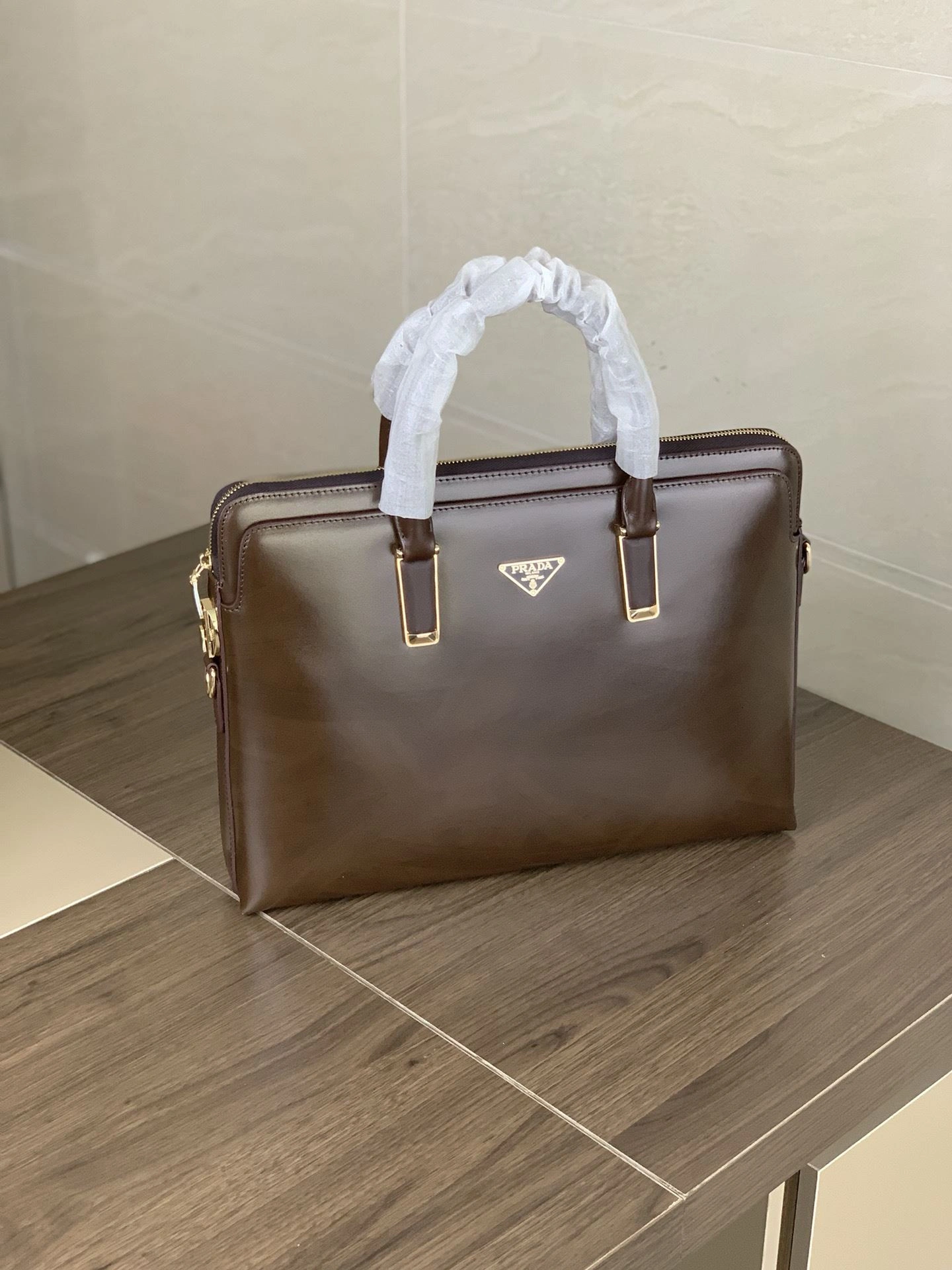 Mens Prada Briefcases TechFriendly 92442