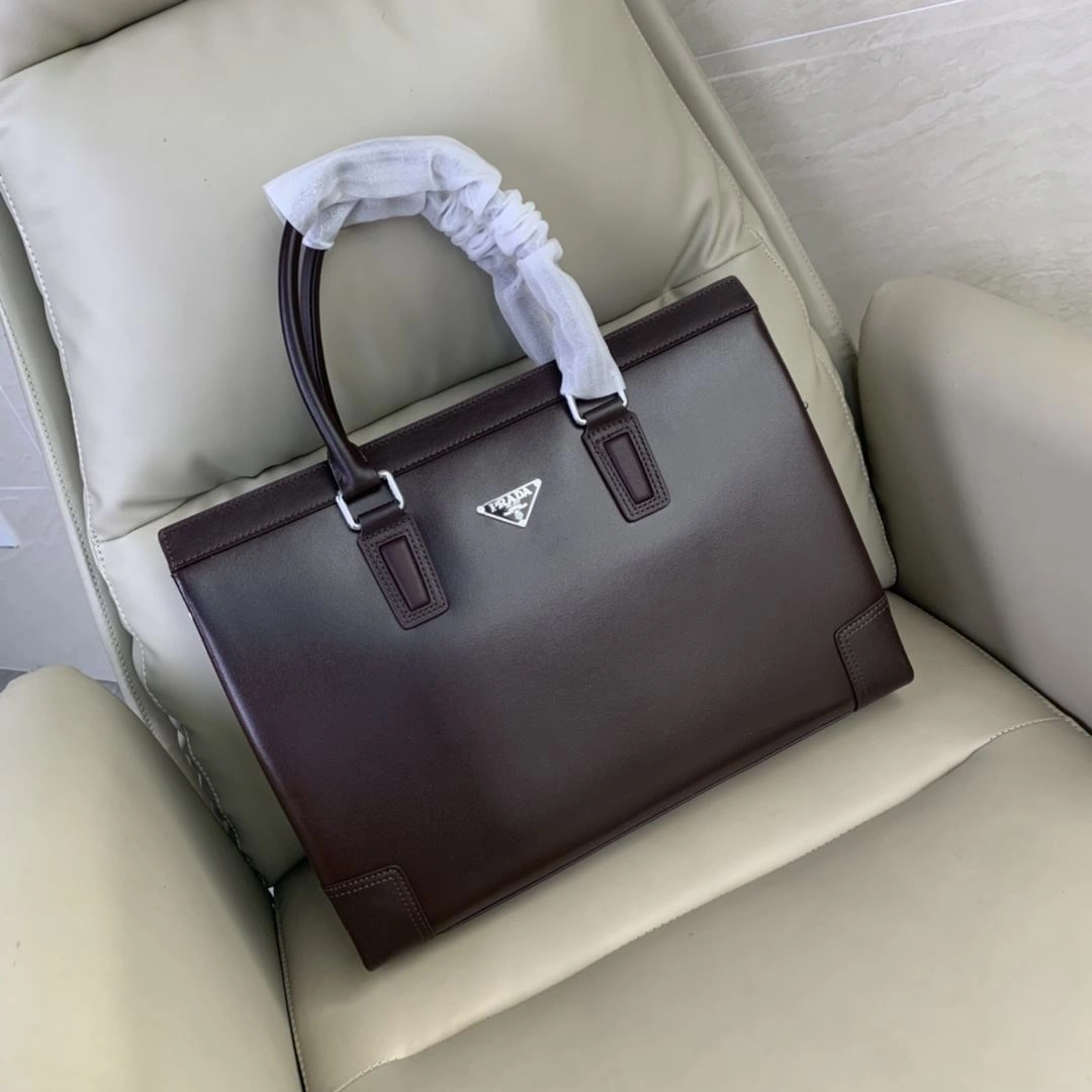 Mens Prada Briefcases ZipUp 92435