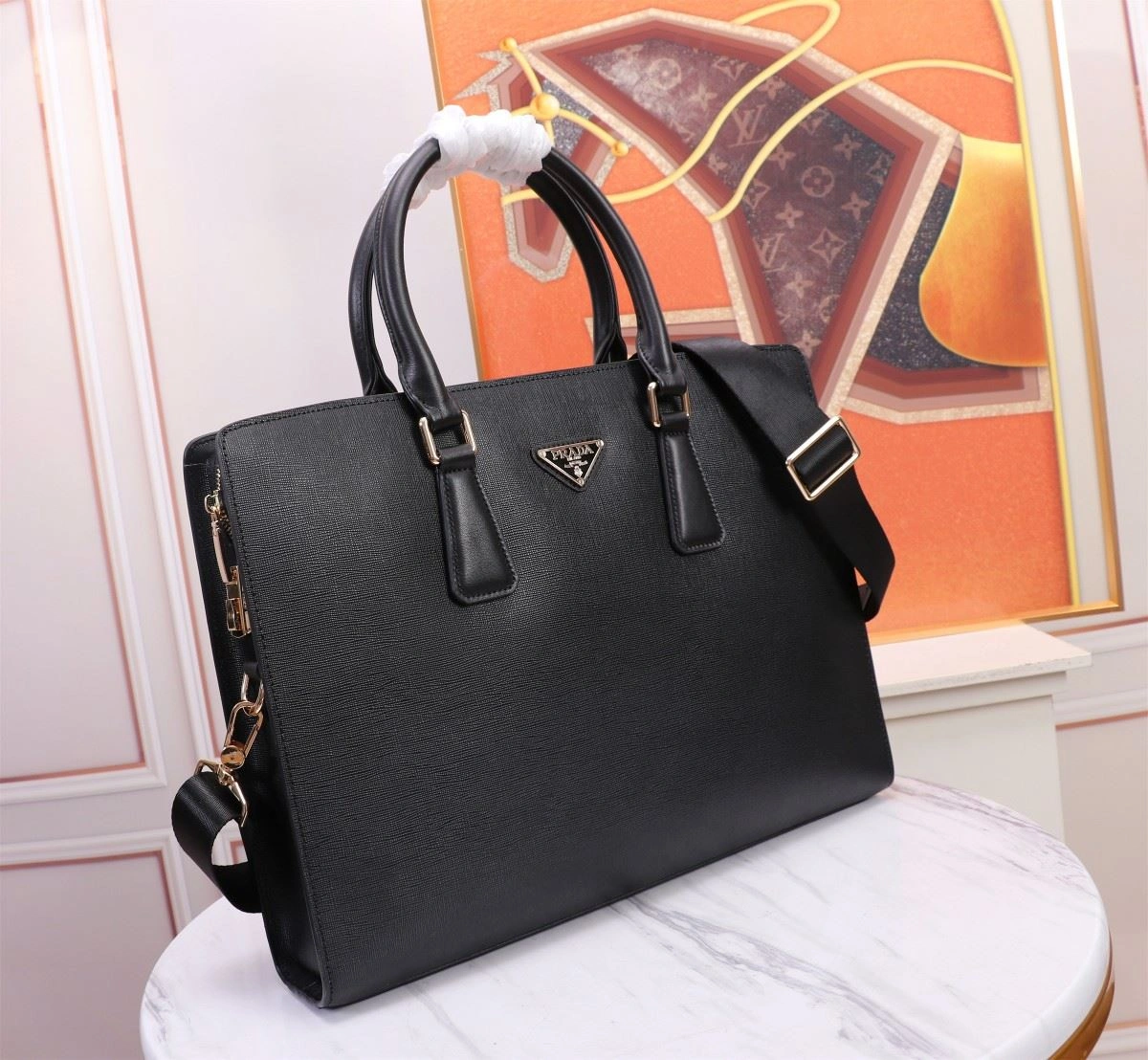 Functional Mens Prada Briefcases 92391