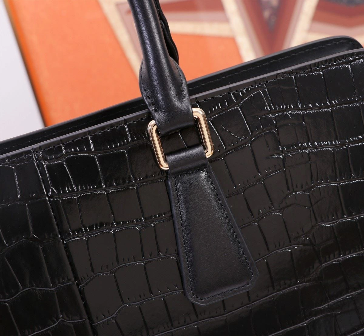 Mens Prada Briefcases SoftTouch 92390