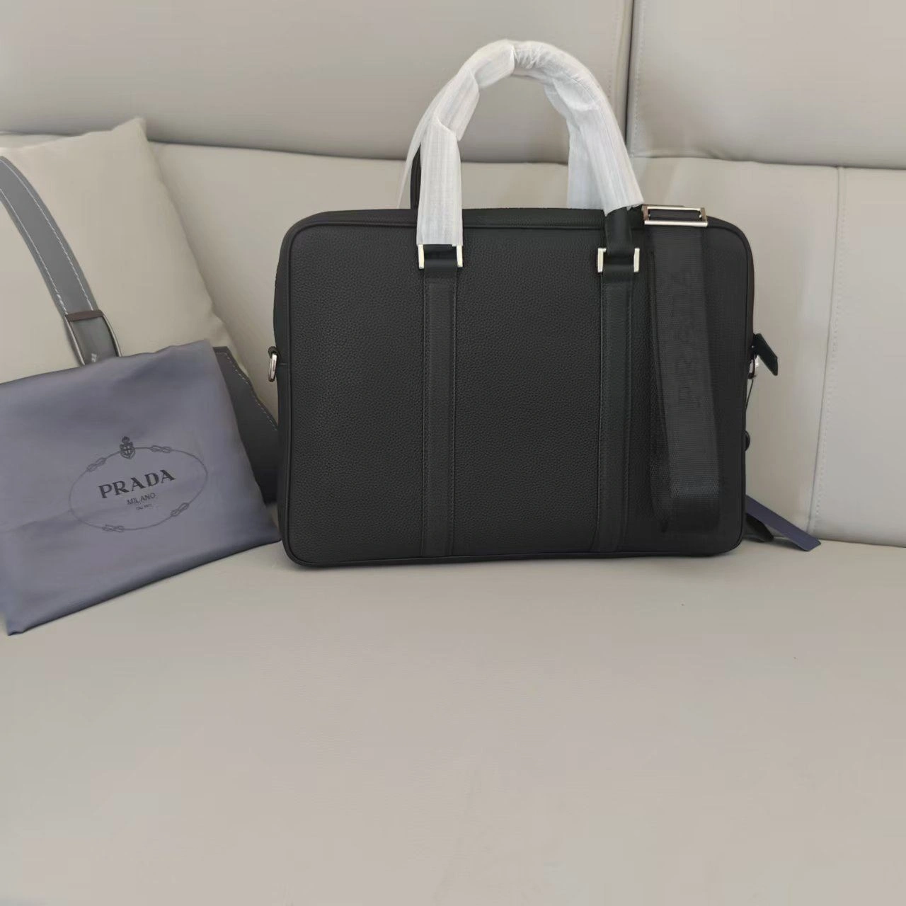 Mens Prada Briefcases Refined 92386