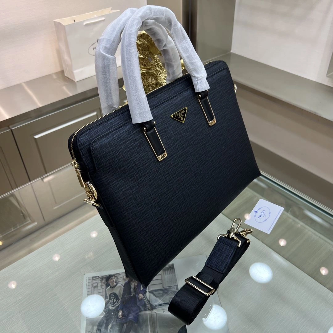 Mens Prada Briefcases Efficient 91570