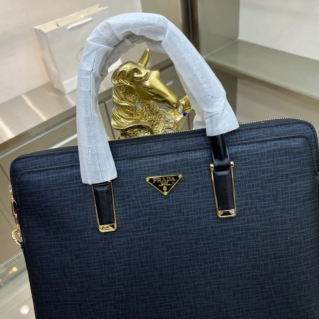 Mens Prada Briefcases Efficient 91570