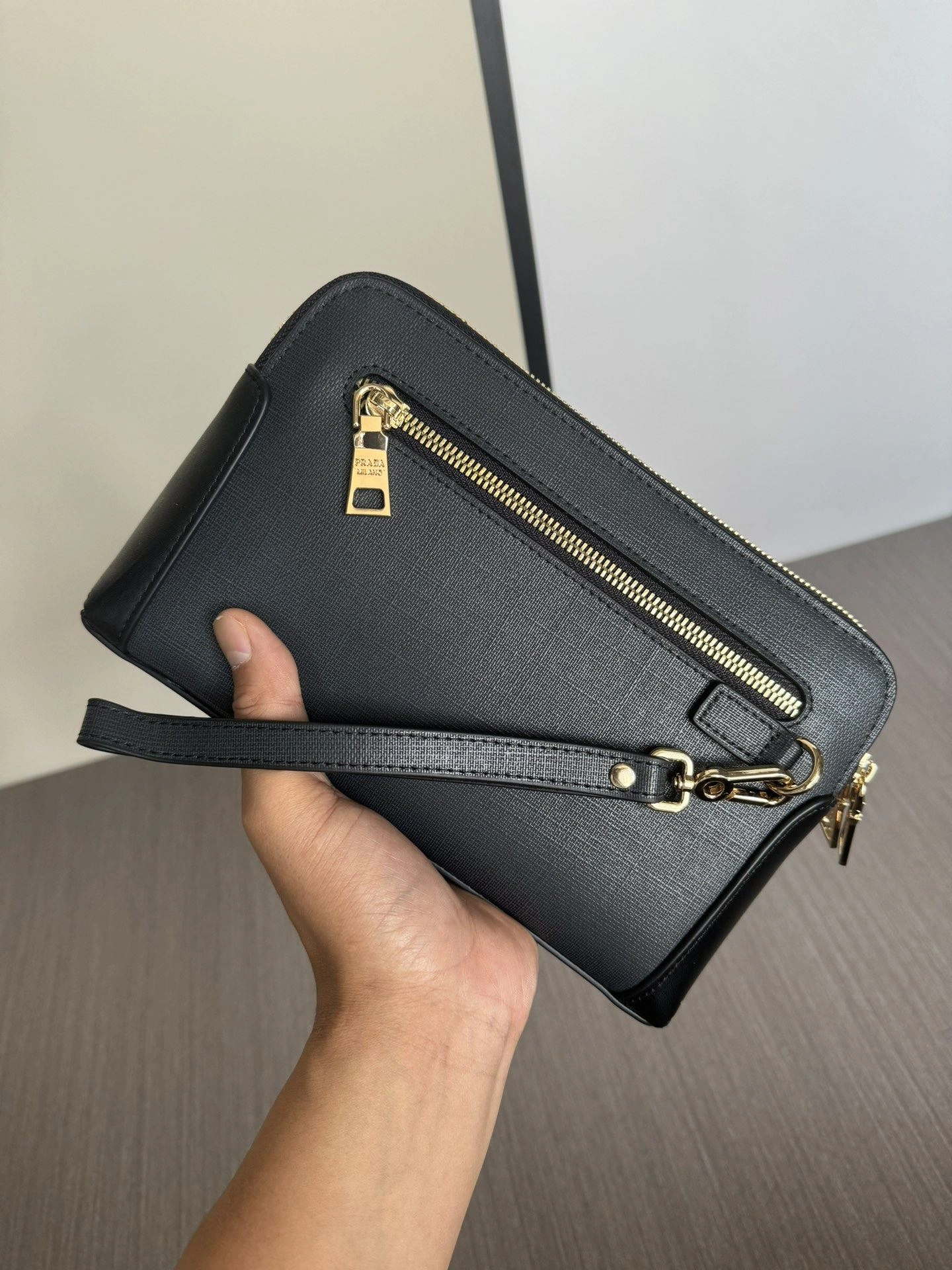 Mens Prada Clutch Bags Versatile 92380