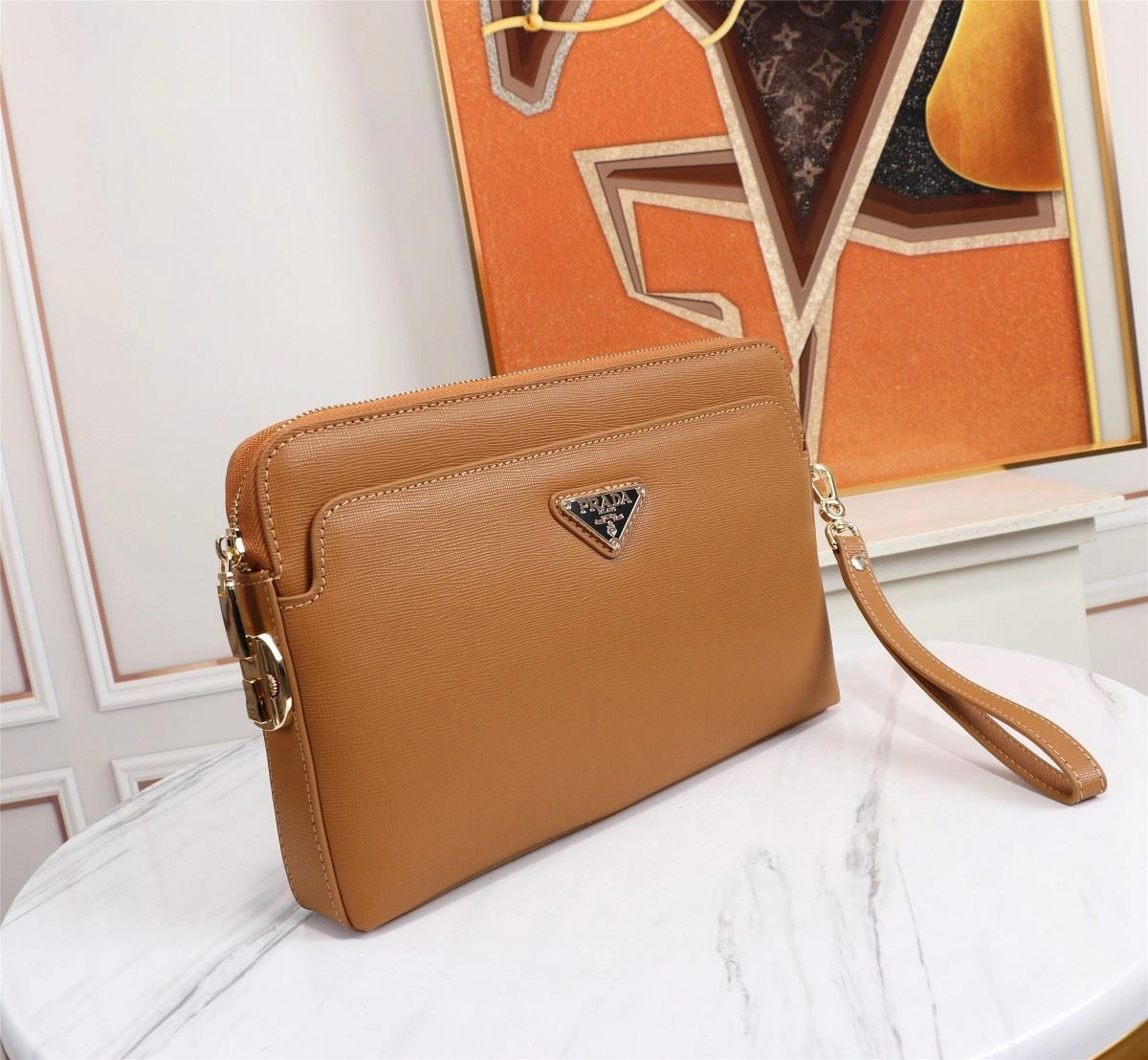 Soft Mens Prada Clutch Bags 92375