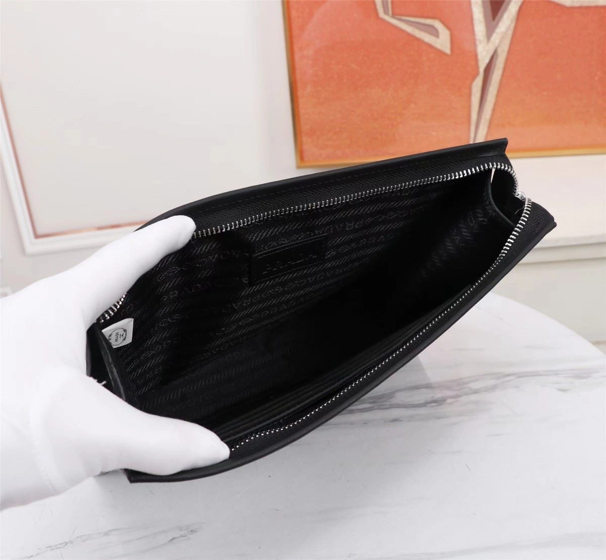 Upgraded Mens Prada Clutch Bags 92367