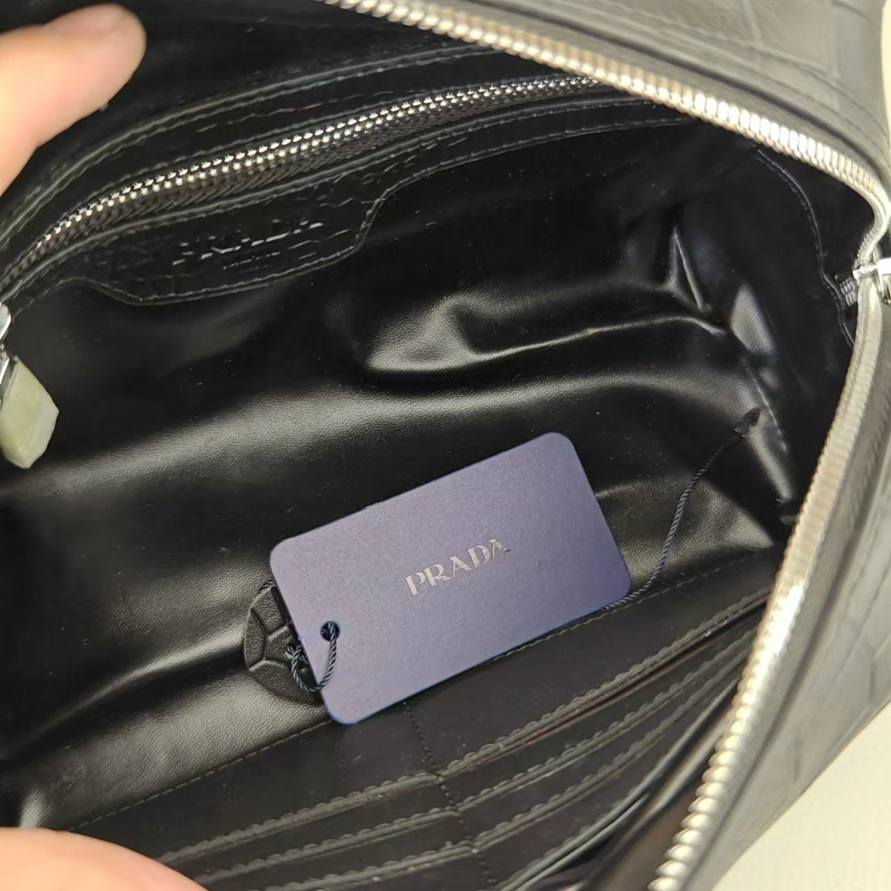 SmoothTexture Mens Prada Clutch Bags 92352